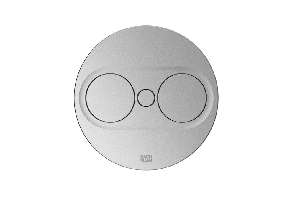 Bach Twist2 2x230V Rond Zilver 2m RA Met Montagestekker - 946.008