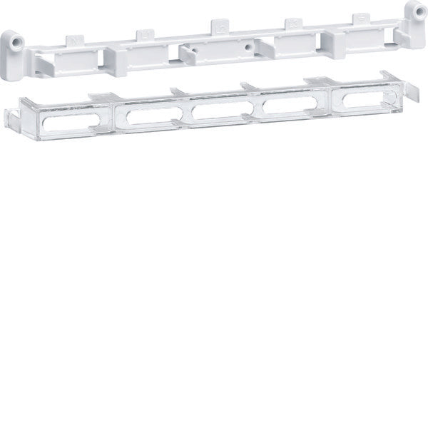 Hager Vision extra klemhouder RAL 9010 - VKG92T