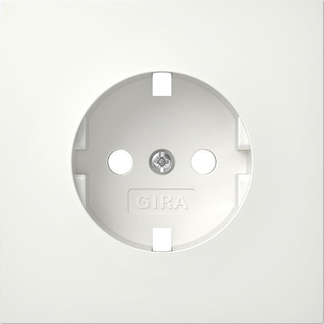 Gira F100 Schuko stopcontactdeksel wit - 4920112 [2 stuks]