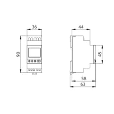 BEG NFC Schakelklok 1 kanaal TS-DW-2-NFC - 93152