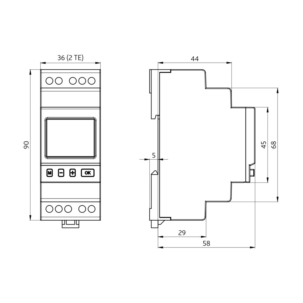 BEG TS-DW-3-NFC digitale weekschakelklok 2-kanaals - 93153