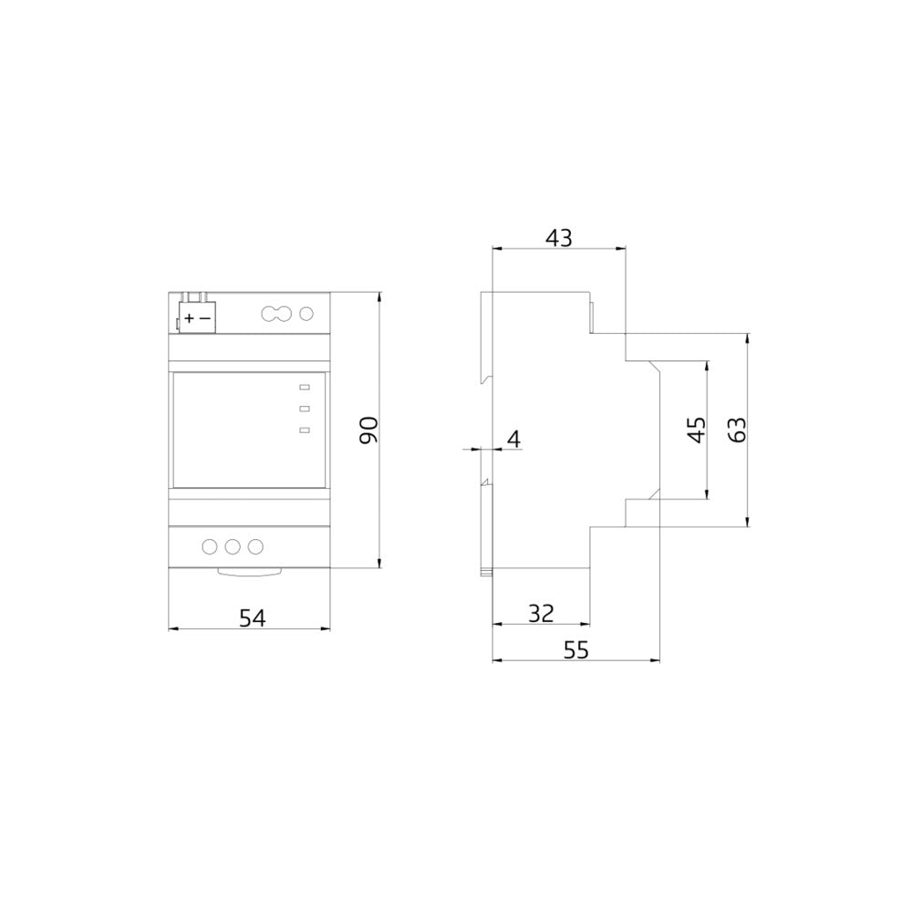 BEG KNX Geregelde Grijze Voeding PSN-230/640/30 - 90214