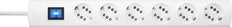 Kopp DuoVersal Plus Snoer Centraal 6-12V Met Schakelaar Wit - 234102006