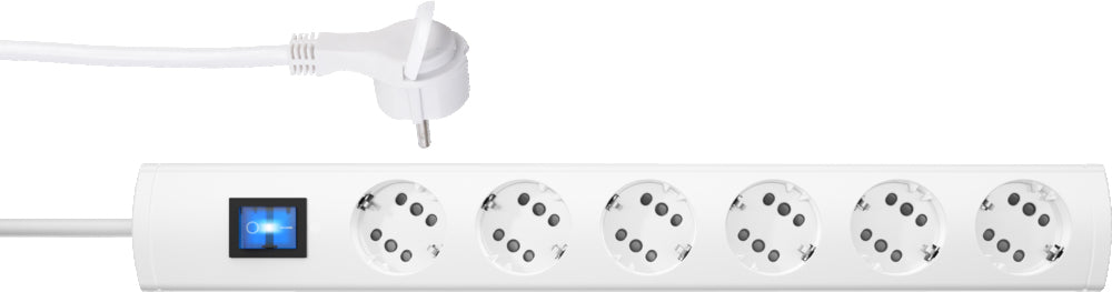 Kopp Duoversal Plus 6-12 Flat ST With 1.4m White Cord - 234702004 [4 Pieces]