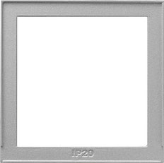 Gira Adapterraam TX44 voor Systeem 55 Aluminium - 028965