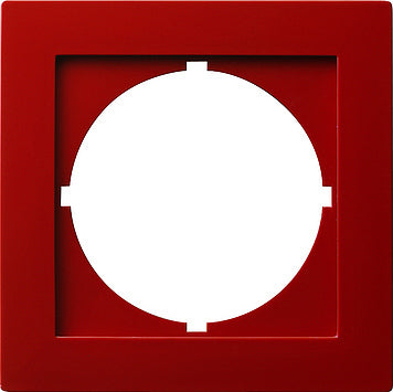 Gira Rond S-Kleur Adapterraam 50x50mm Rood - 028143 [2 stuks]