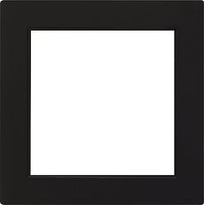 Gira Adapterraam Vierkant 50x50mm S-Kleur Zwart - 028247 [2 stuks]