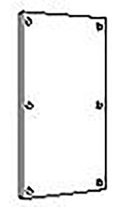 ABB EH2-A montageplaat Pertinax onderdeel - 4TBE842002C0100