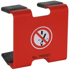 Dehn DIN rail montage vergrendelelement H 45mm 3 modules - 785637