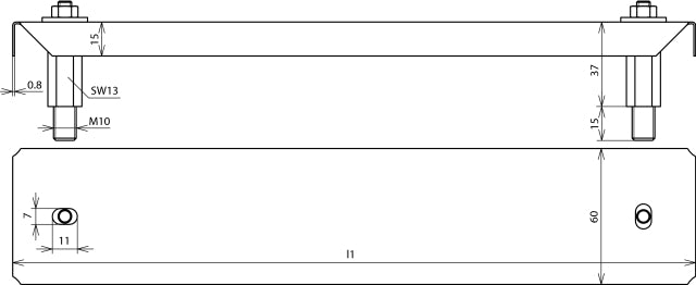 Potentiaalvereffeningsstaafafafdekking met 10 aansluitingen - 472289