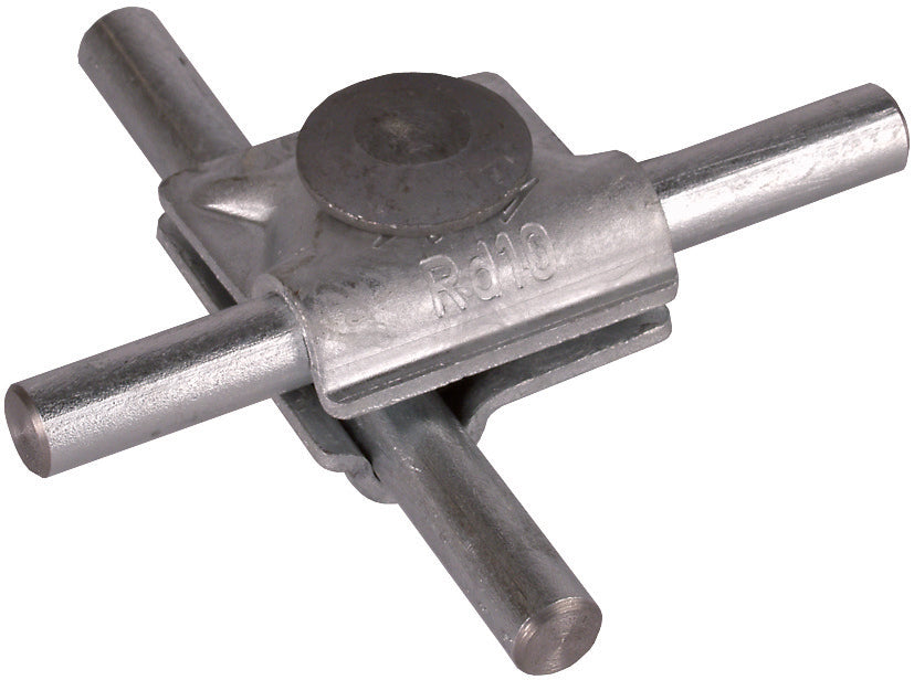 Dehn MV Klem St/Tzn Voor Rd 10mm Met Trusskopschroef - 391060 [2 stuks]