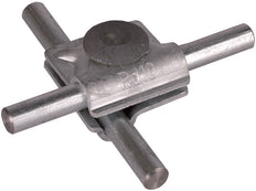 Dehn MV Klem St/Tzn Voor Rd 10mm Met Trusskopschroef - 391060 [2 stuks]
