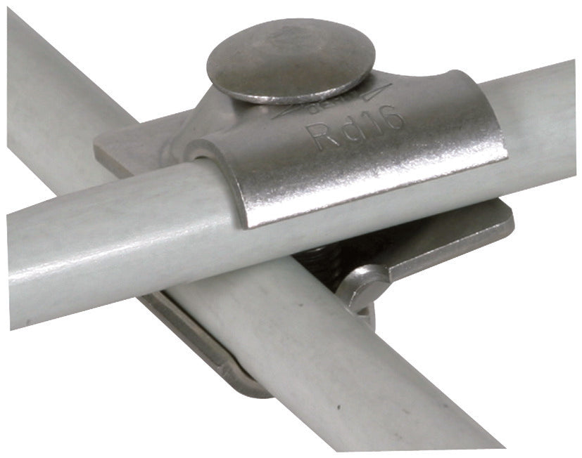 Dehn MV klem StSt Rd 16/16mm met spantkopschroef - 393069