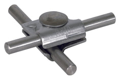 Dehn MV Klem Roestvast Staal Voor 10mm Rond Met Trusskopschroef - 391069