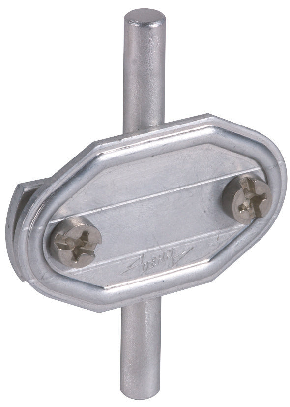 Dehn Nummerplaat Al Voor Rd 7-10M Fl 30Mm Overspanningsveilige Montageset - 480003 [2 stuks]