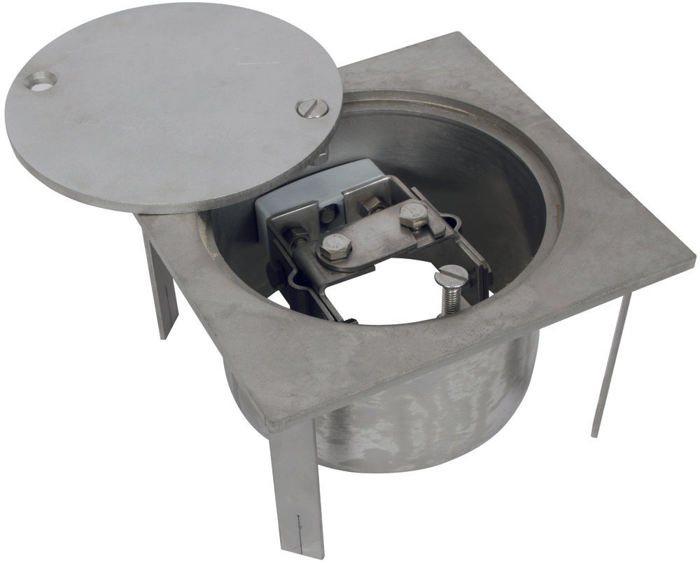 Dehn UF testvoegdoos roestvrij staal 200X200X105mm - 549090