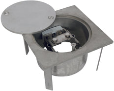 Dehn UF testvoegdoos roestvrij staal 200X200X105mm - 549090