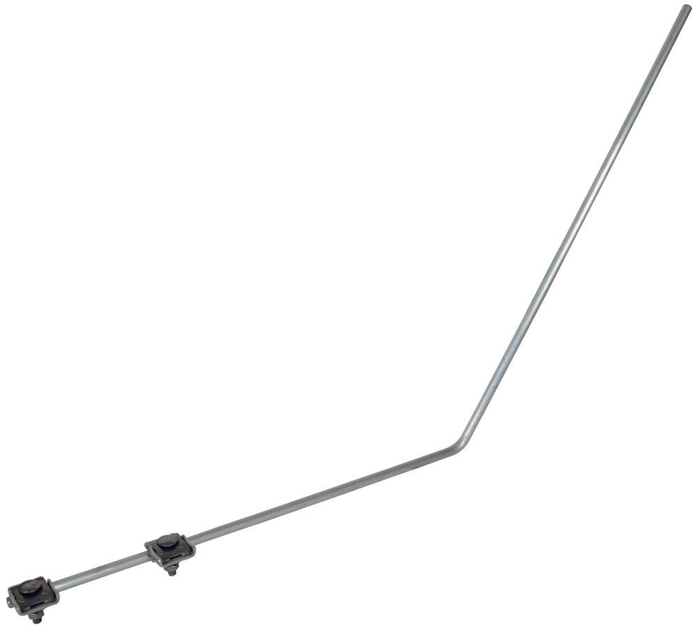 Dehn luchtafvoerset 55 graden schuin 1000 mm aluminium - 101110