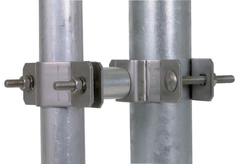 Dehn BSC D40 D45.65 V2A bevestigingsklem voor buizen met afstandhouder - 105161