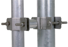 Dehn BSC D40 D45.65 V2A bevestigingsklem voor buizen met afstandhouder - 105161