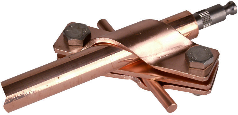 Dehn aansluitbeugel voor aardingspennen CU D 20mm FL40 - 620017