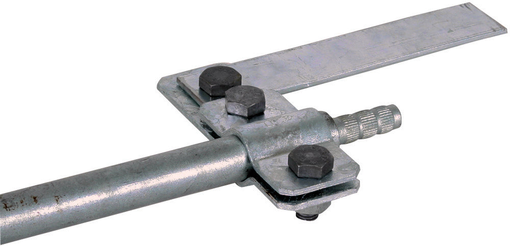 Dehn aardstaaf aansluitbeugel met M10x20mm schroef - 620021