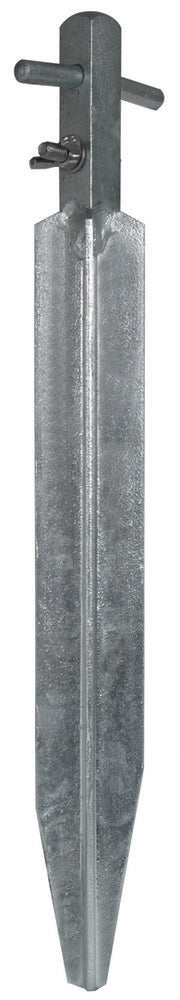 Dehn ES 50X50X3 450 V2A Roestvrijstalen Grondpen 450mm Met Accessoires - 634145