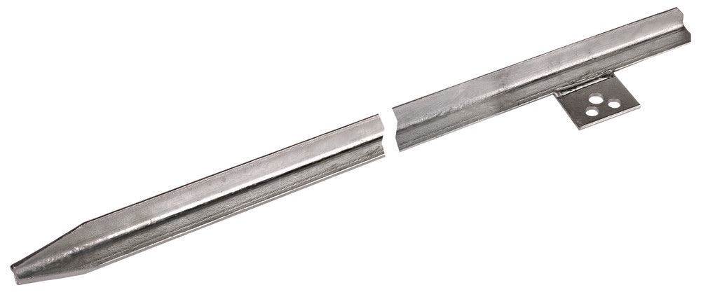 Dehn Geprofileerde Grondstaaf 50x50x3mm 1000 L STTZN Verbindingsboringen - 635100