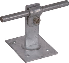 Dehn Dakgeleiderhouder St Tzn Voor Rd 6-10mm Met Plaat 50 - 202030