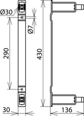 Dehn HV PST D30 Spanningsdetector Opslagapparaat - 700007