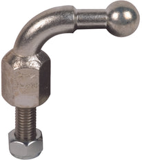 Haakse vaste kogelpunt D20mm met draadstift M16x45m - 707645