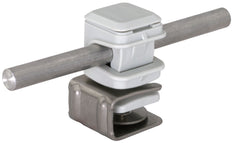 Dehn Roof Conductor Holder PlattenSnap StSt 4-6mm H 16mm V2A - 204069