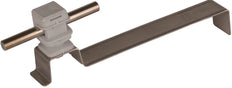 Dehn Dakdoorvoerhouder Stst/Plastic Grijs H 16mm Voor Rd 8mm - 204359