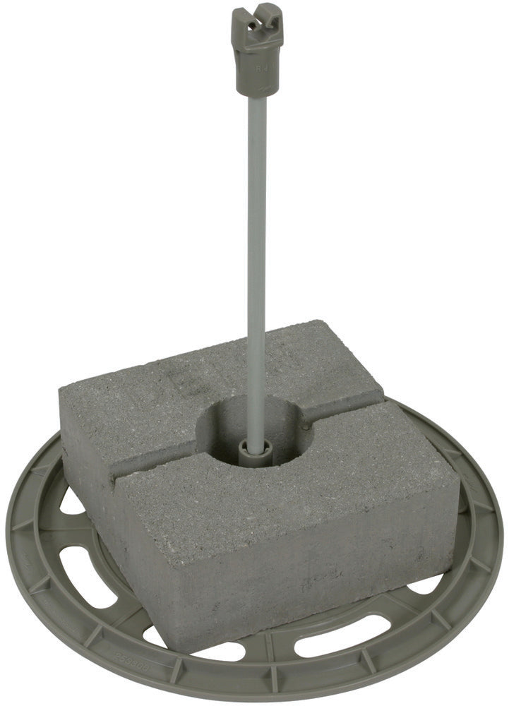 DEHN DLH 8 H435 D300 BS Set Met Grondplaat En Betonblok - 253125