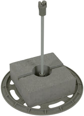 DEHN DLH 8 H435 D300 BS Set Met Grondplaat En Betonblok - 253125