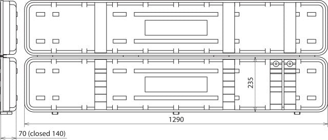 Dehn PHE3 60 110 Spanningsdetector Kunststof behuizing - 766998