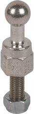 Dehn vaste kogelpen met schroefdraad en moer M12x25mm - 755225