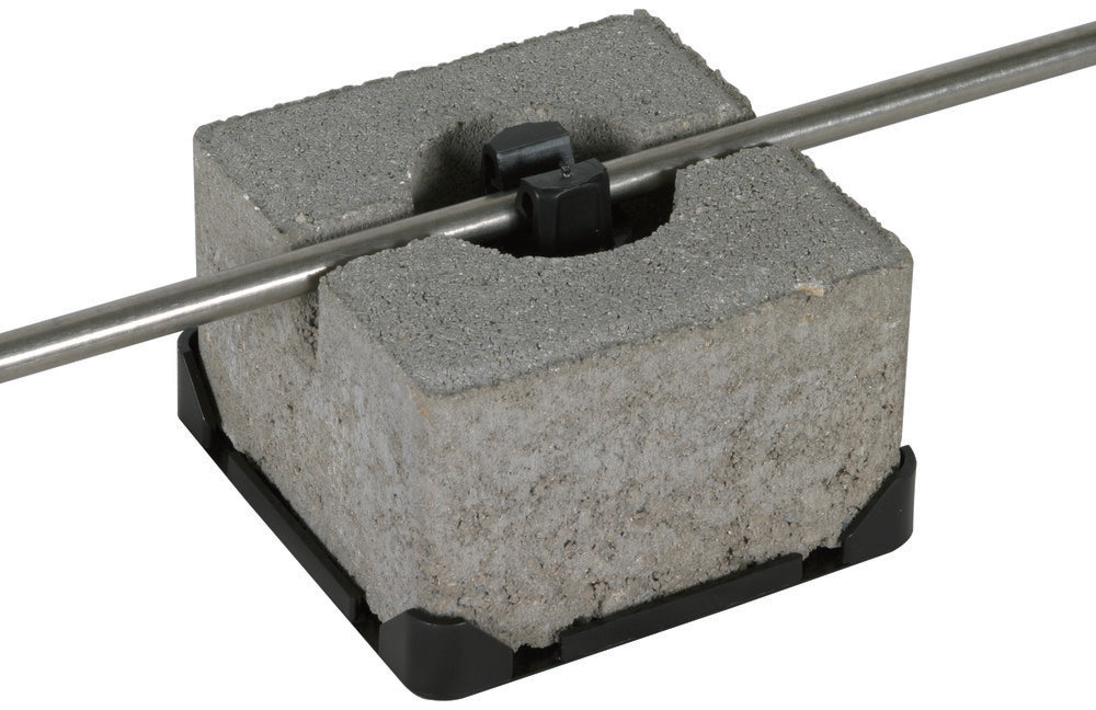 Dehn Dakconditioner Houder Voor Plat Dak Met Blok - 253015 [2 stuks]