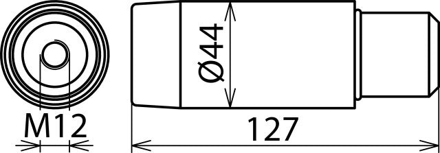 Dehn E-veld sensor L 127mm voor bovengrondse leidingen - 767576