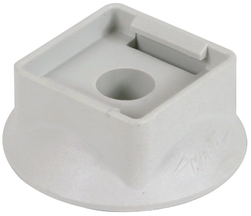 Dehn Plastic Voet Voor Geleider En Hengelhouders Grijs - 276016 [10 stuks]