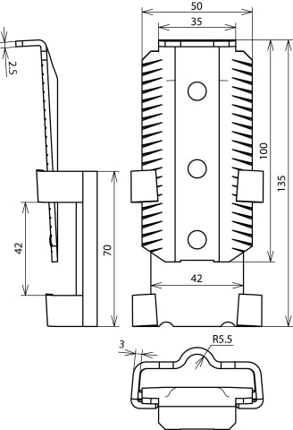 Dehn spieverbinding voor betonnen fundering rd 10mm - 308001