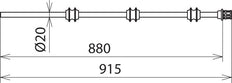 Dehn S66 Test Prod PHE III L 915mm Aardingsmeter Accessoires - 767771