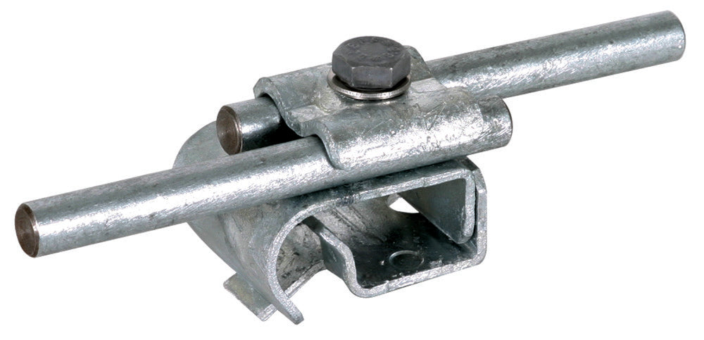 Dehn Gootklem Met Dubbele Klammer Voor Rd 8-10mm Kraal 16-22mm - 339050 [2 stuks]
