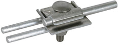 Dehn FS Klem Lucht-Term Stangklem 10mm Al 2-voudige Aansluiting - 380110 [2 stuks]