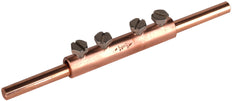 Dehn koperen verbindingsmof voor 8mm staaf met 4 M6x8mm schroeven - 385207