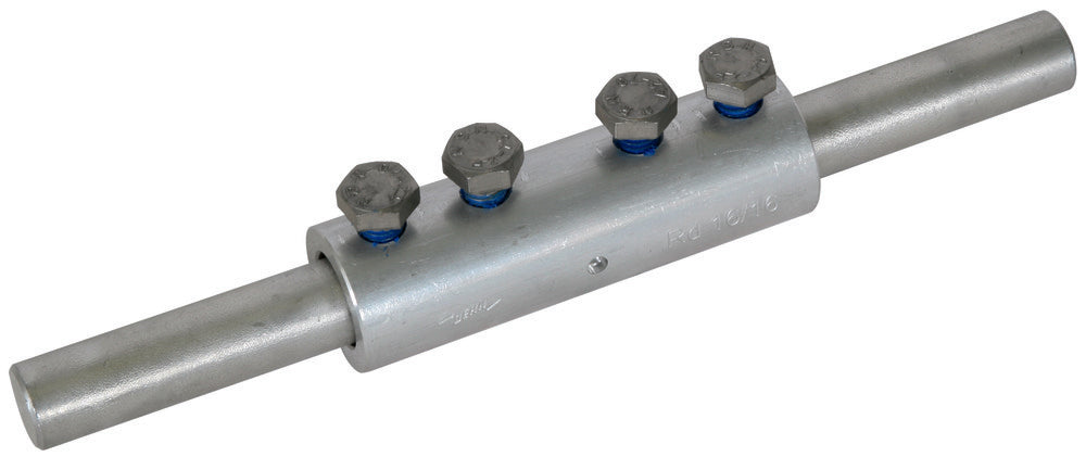 Dehn Aluminium Verbindingsbus Met 4 Schroeven M8X12mm - 385216