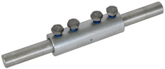 Dehn Aluminium Verbindingsbus Met 4 Schroeven M8X12mm - 385216