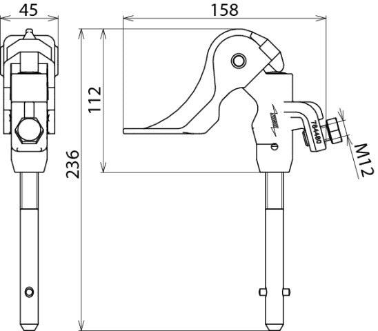 Dehn Fase Schroefklem D 4-30mm T-as PK1 16-70mm2 - 784480