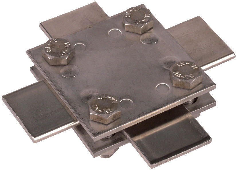Dehn Kruiseenheid StSt V4A Voor FL 30/30mm Afmeting 60x60mm - 318233
