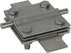 DEHN Roestvrijstalen kruisunit RD 7-10 FL 40mm Interlock - 319229
